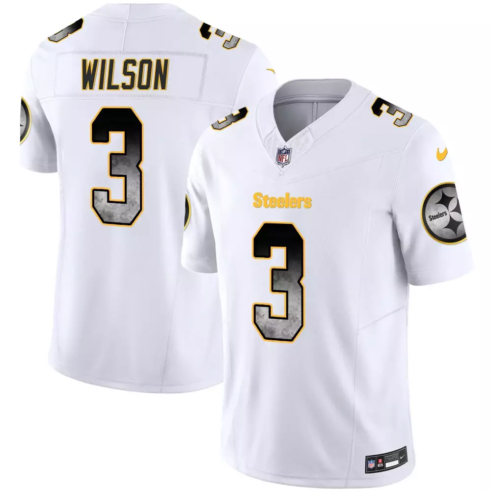 white youth pittsburgh steelers vapor elite custom jersey all stitched