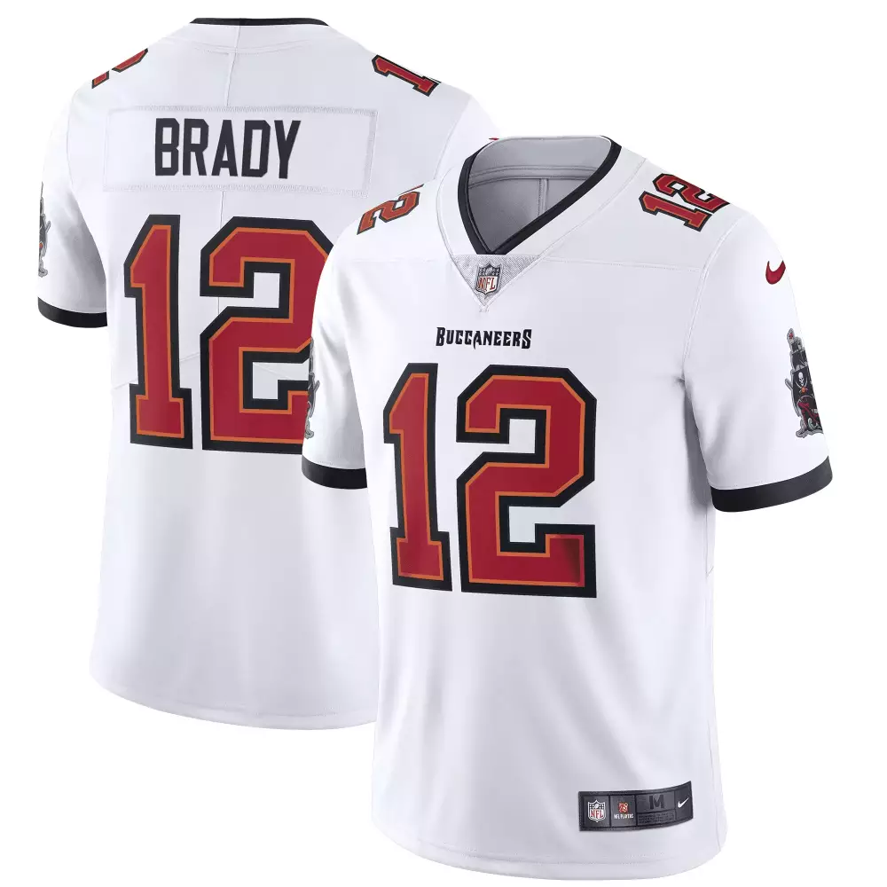 white youth tampa bay buccaneers throwback vapor limited custom jersey v3 all stitched