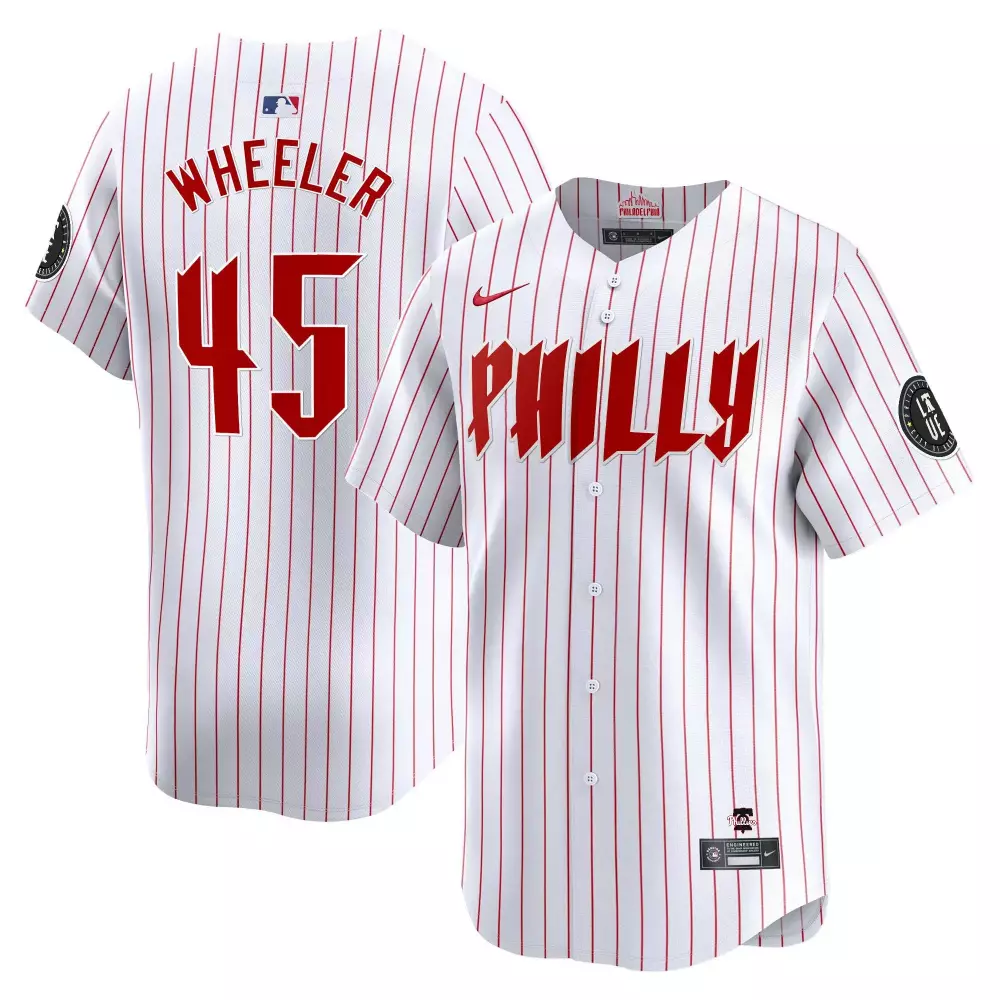 white youth zack wheeler philadelphia phillies blue 2024 city connect limited jersey