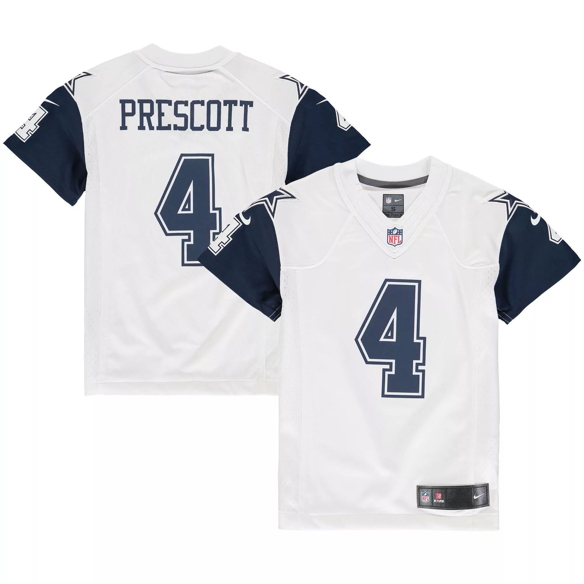whitenavy youth ceedee lamb dallas cowboys jersey