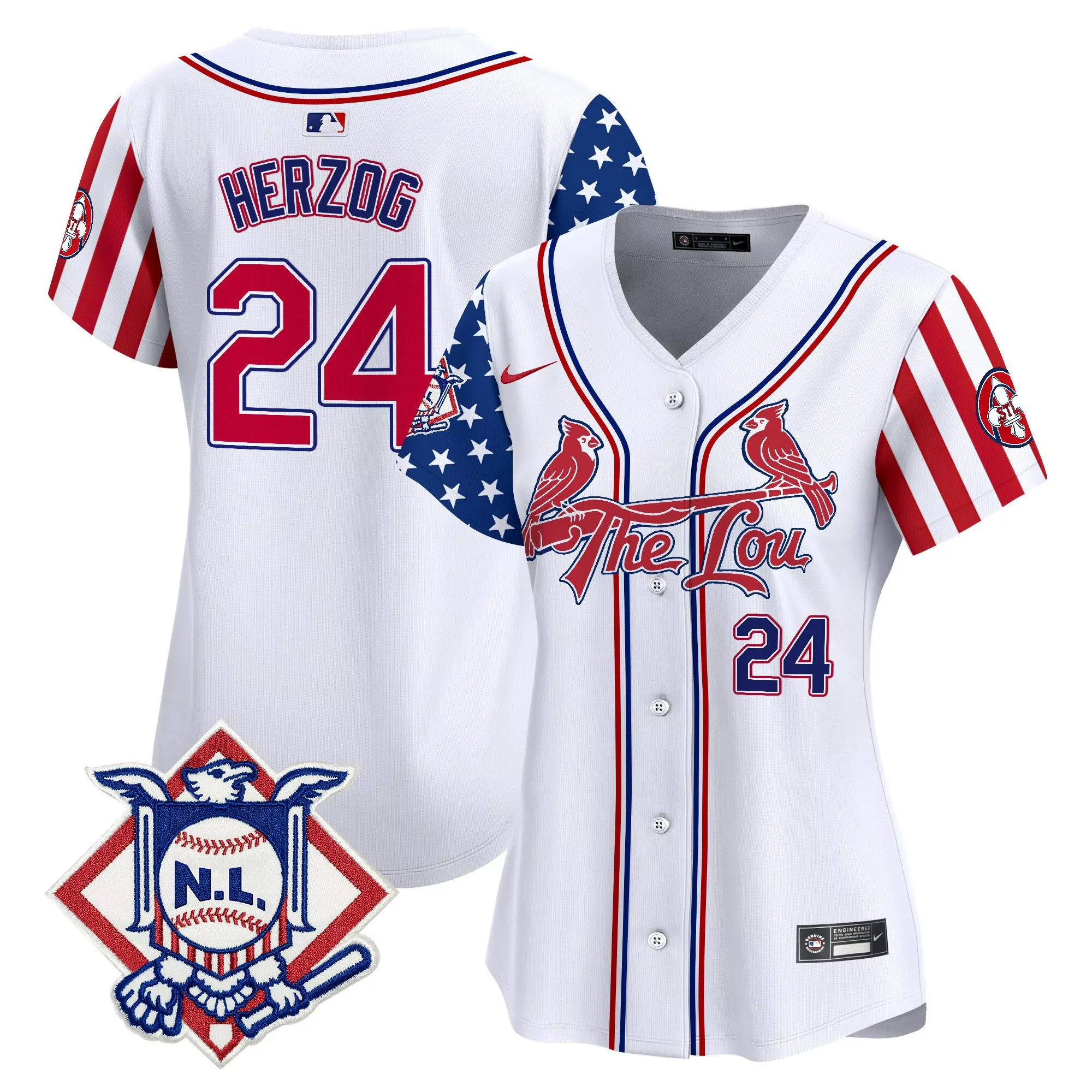 whitey herzog white unisex st louis cardinals bubblegum pink vapor premier limited jersey all stitched