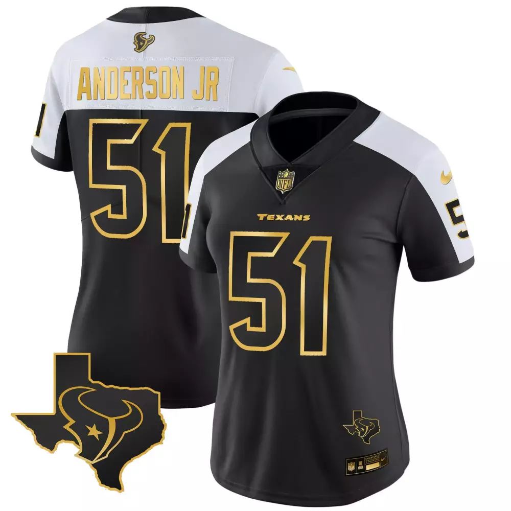 will anderson jr alternate gold mens houston texans gold vapor limited jersey all stitched