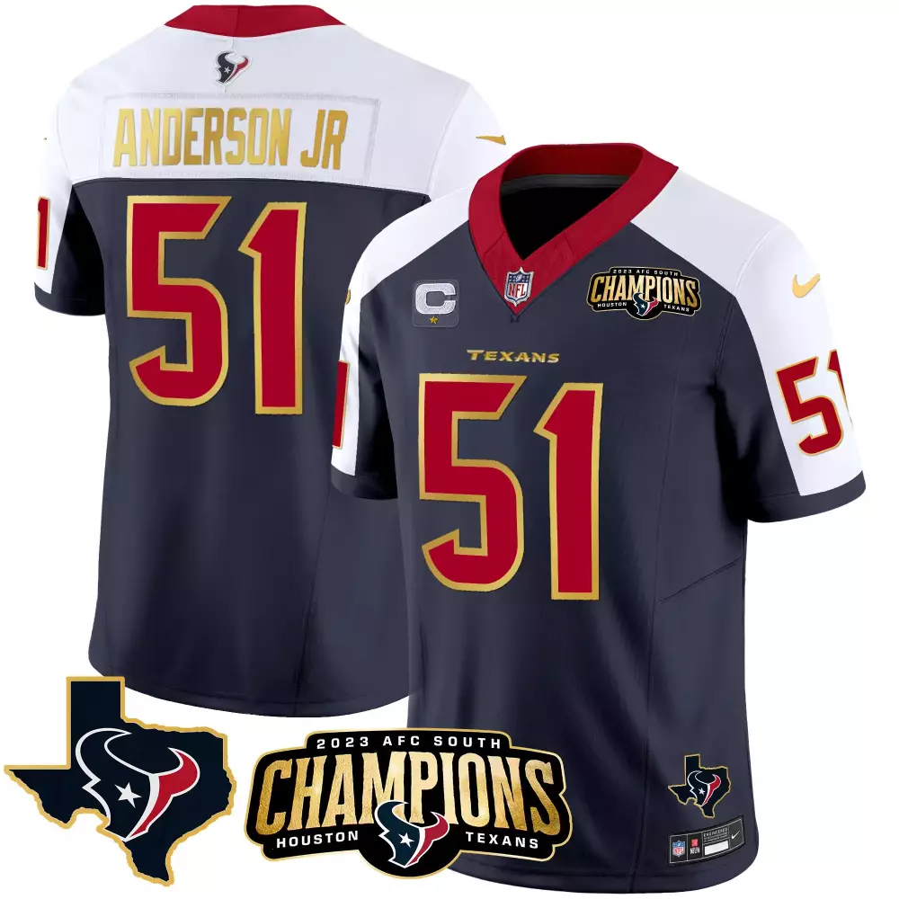will anderson jr alternate gold mens houston texans gold vapor limited jersey all stitched