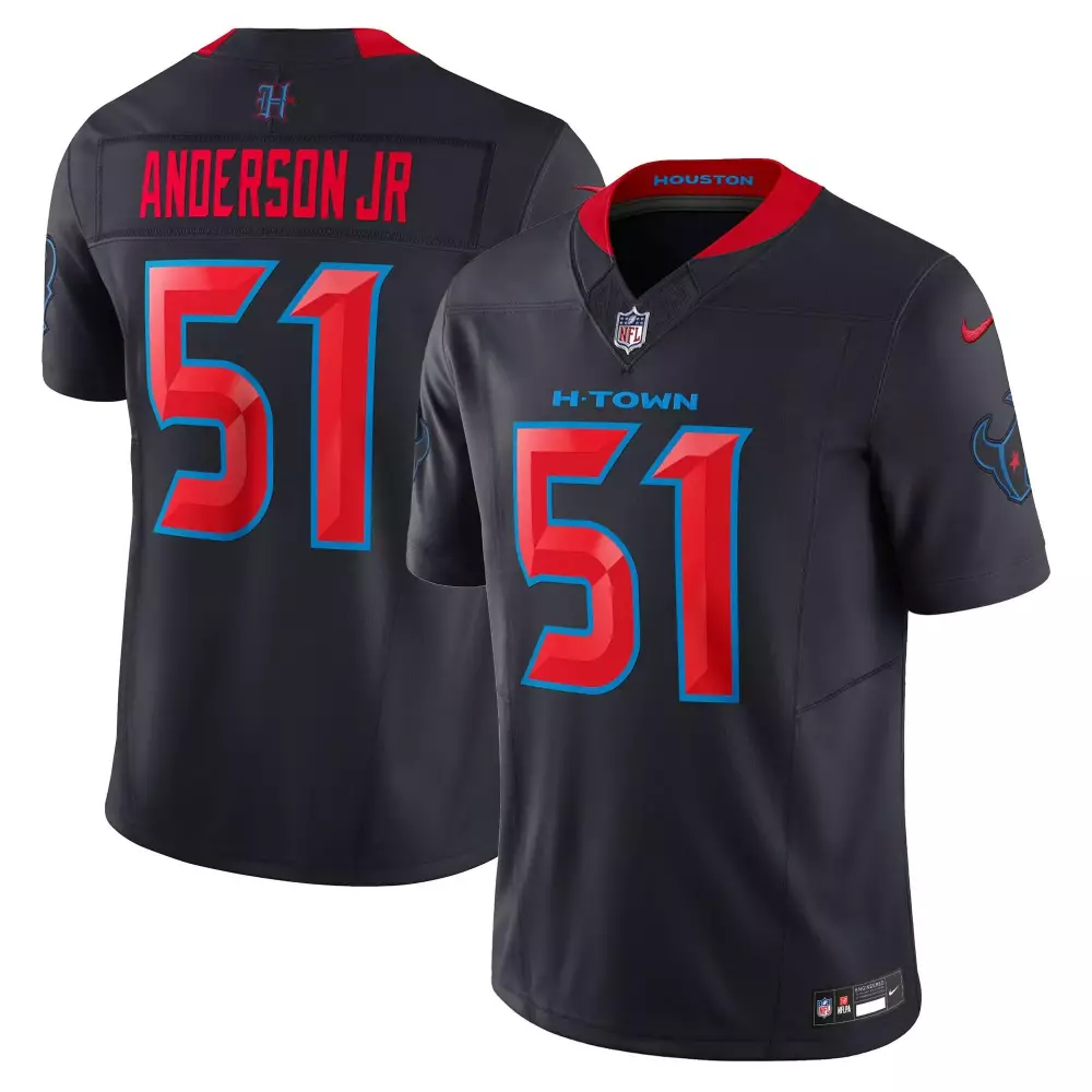 will anderson jr navy limited womens houston texans 2024 vapor limited jersey v2 all stitched
