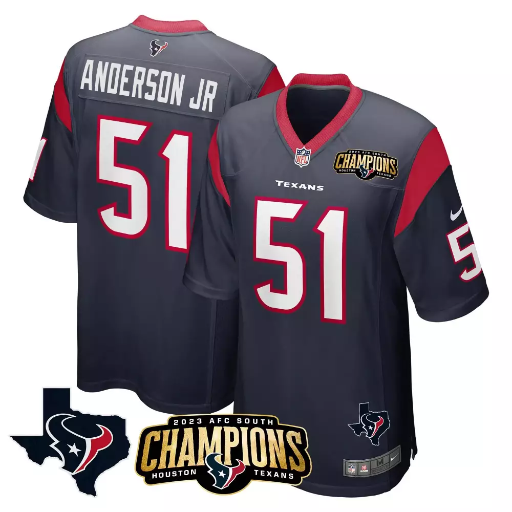 will anderson jr navy limited womens houston texans 2024 vapor limited jersey v2 all stitched