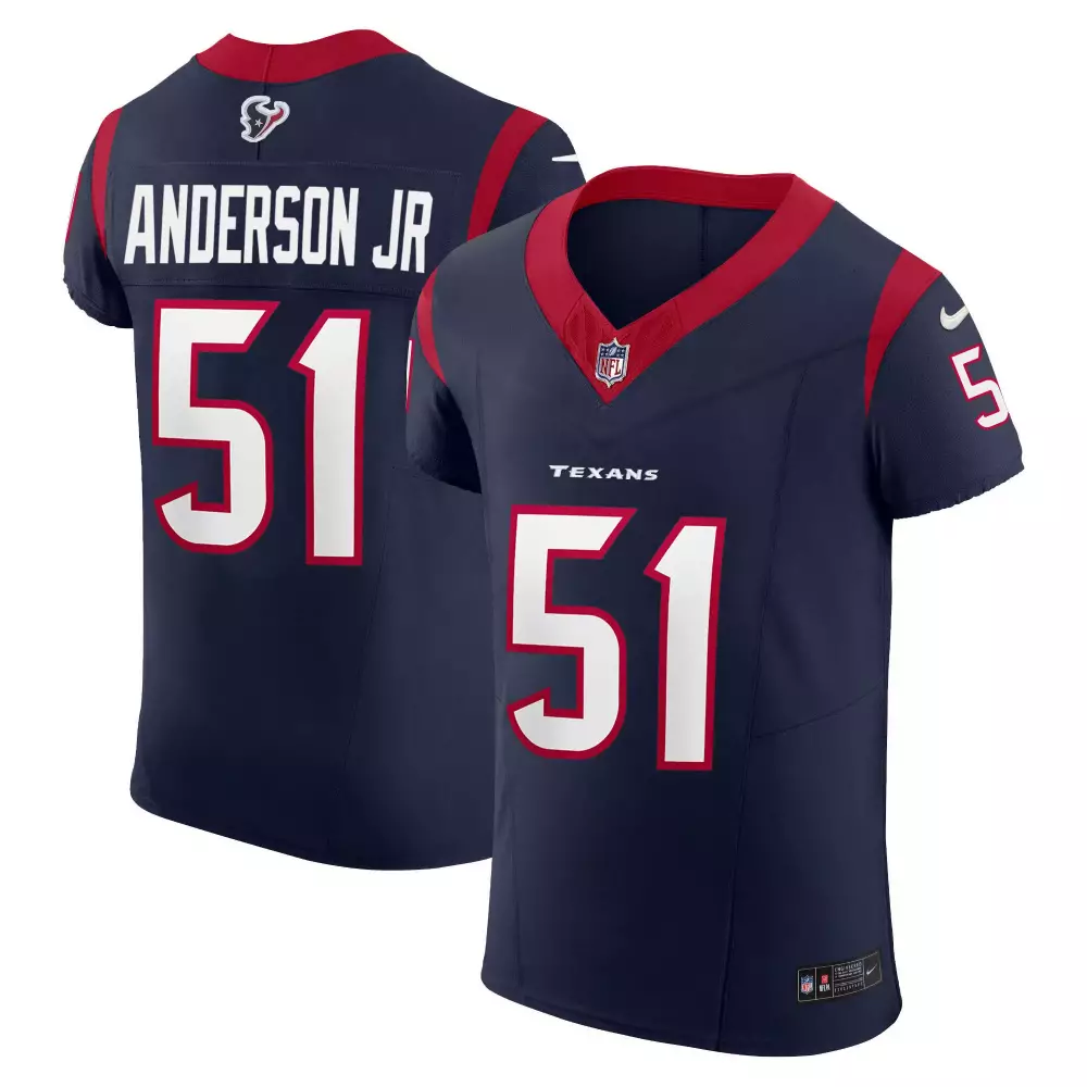 will anderson jr navy mens houston texans vapor elite jersey all stitched