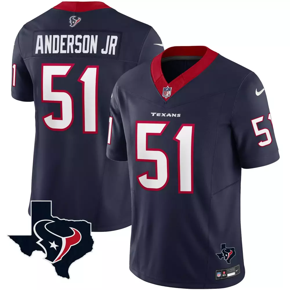will anderson jr navy mens houston texans vapor elite jersey all stitched