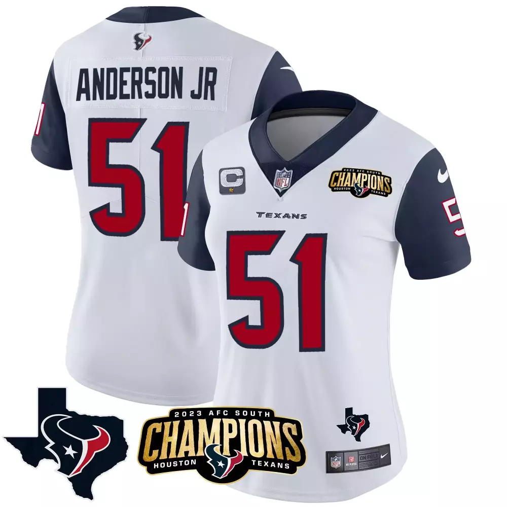 will anderson jr navy sleeves mens houston texans vapor limited jersey all stitched