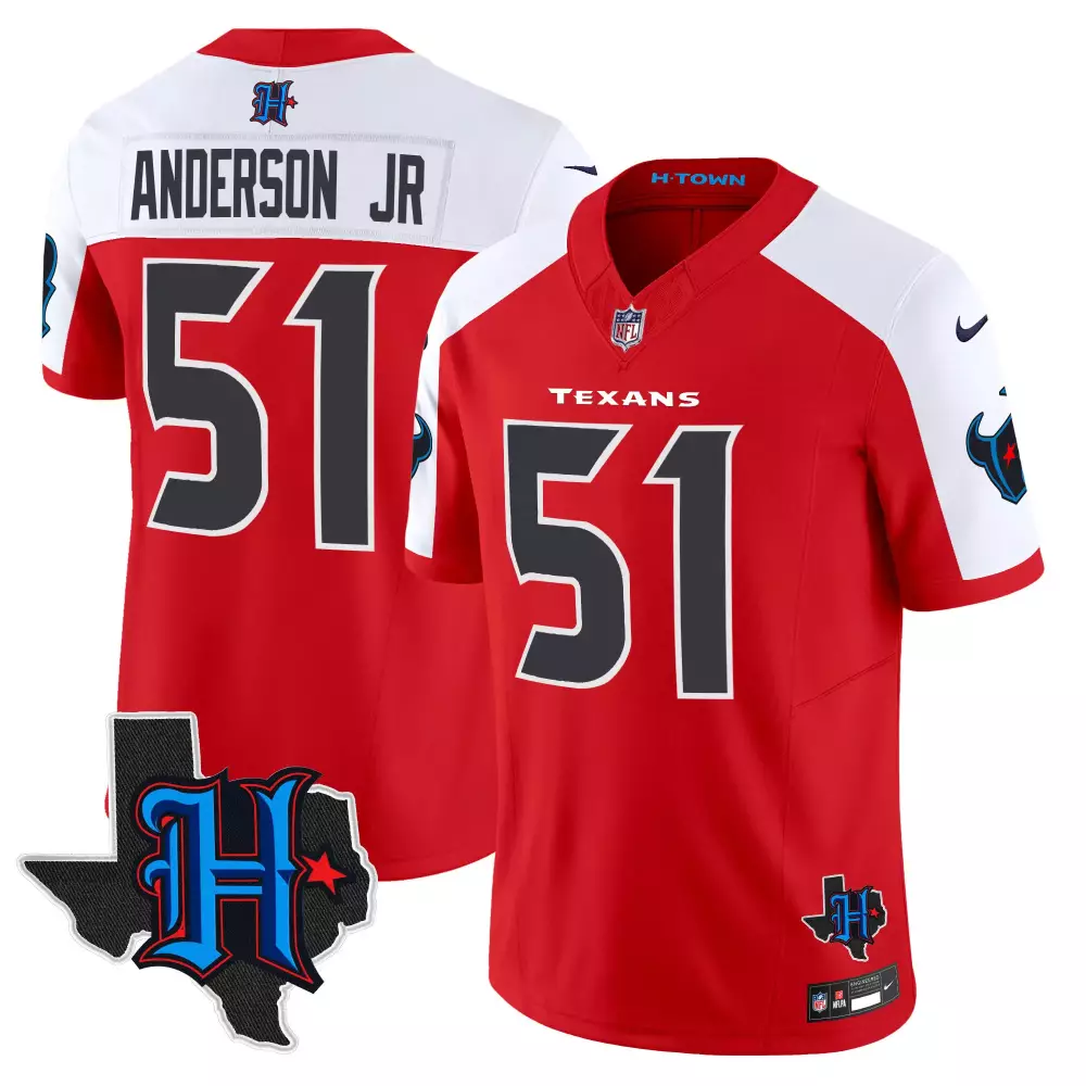 will anderson jr purple mens houston texans dj screw vapor limited jersey all stitched