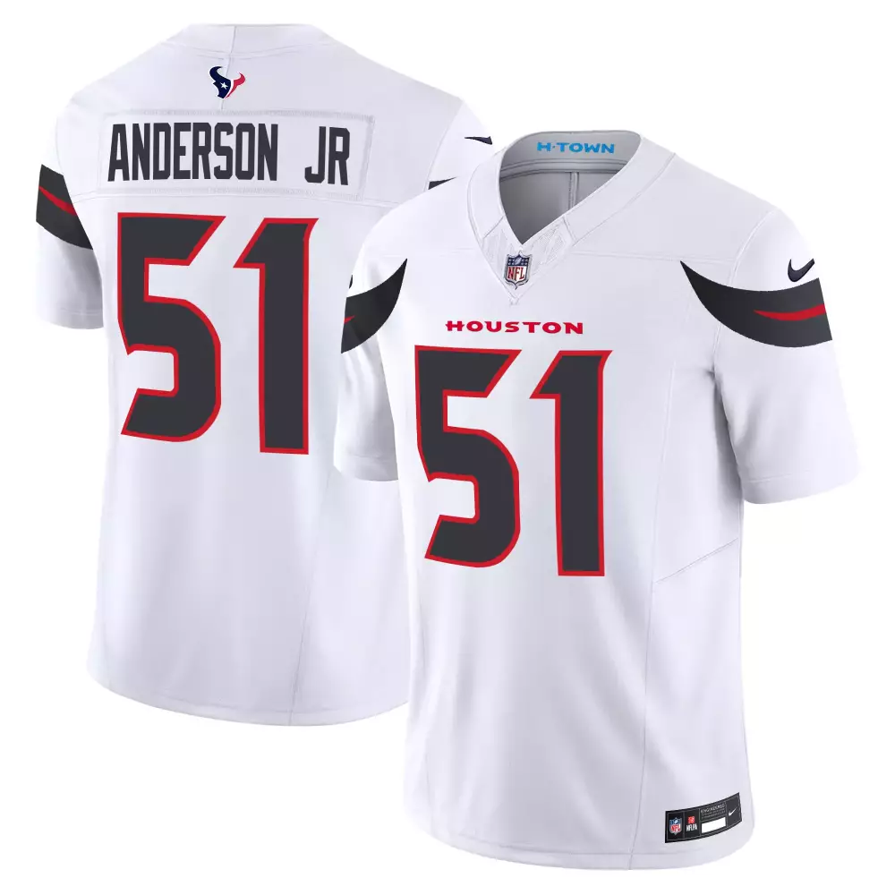 will anderson jr white mens houston texans 2024 vapor limited jersey all stitched