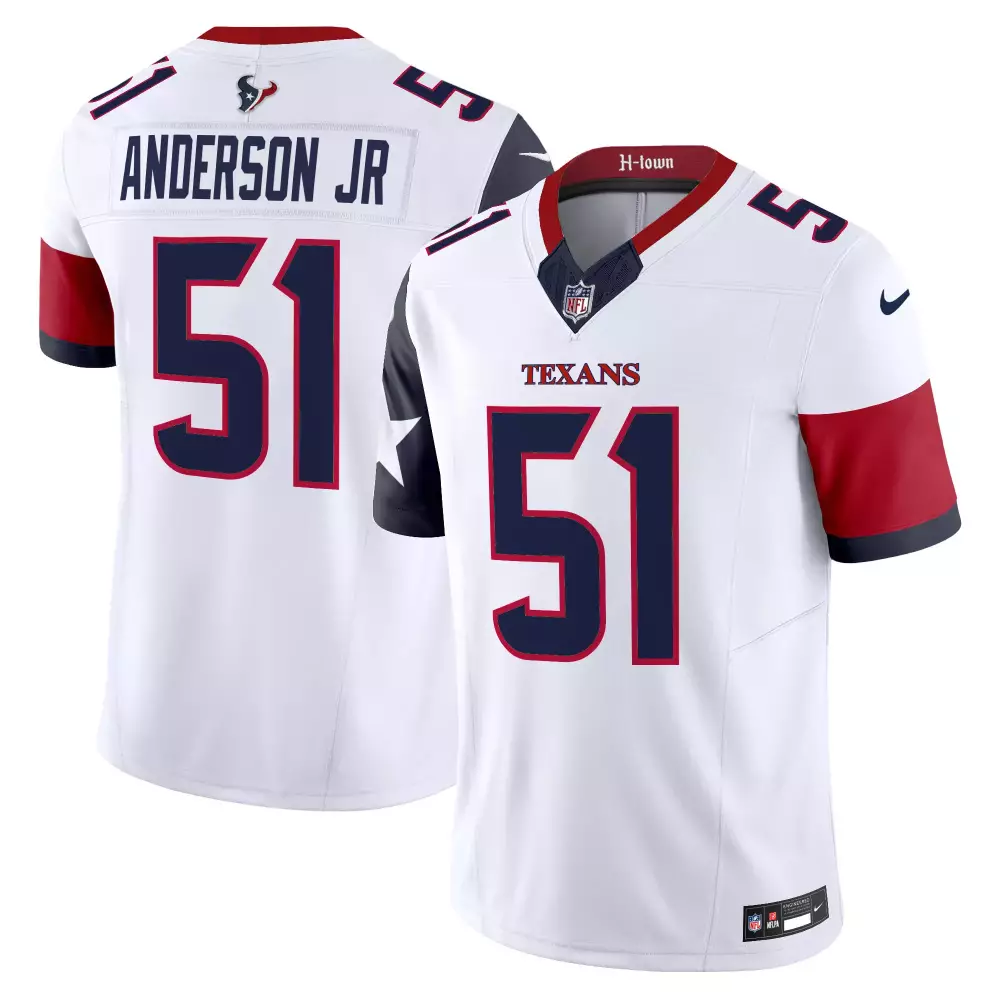 will anderson jr white mens houston texans 2024 vapor limited jersey all stitched