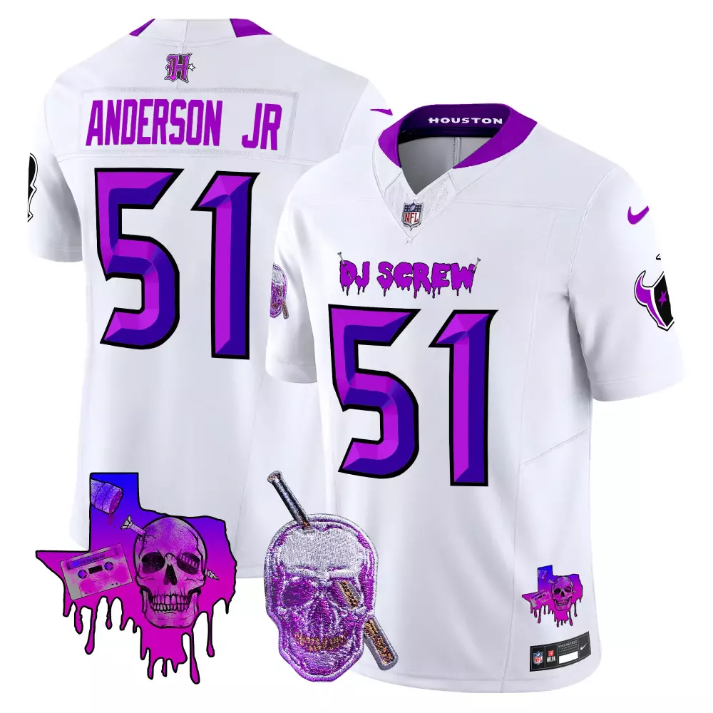 will anderson jr white mens houston texans color rush legend vapor jersey all stitched