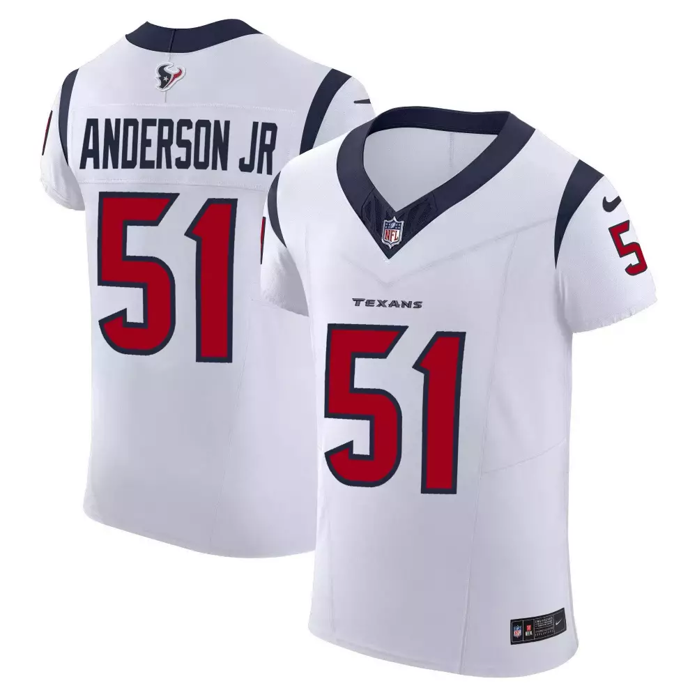 will anderson jr white mens houston texans mexico vapor limited jersey all stitched