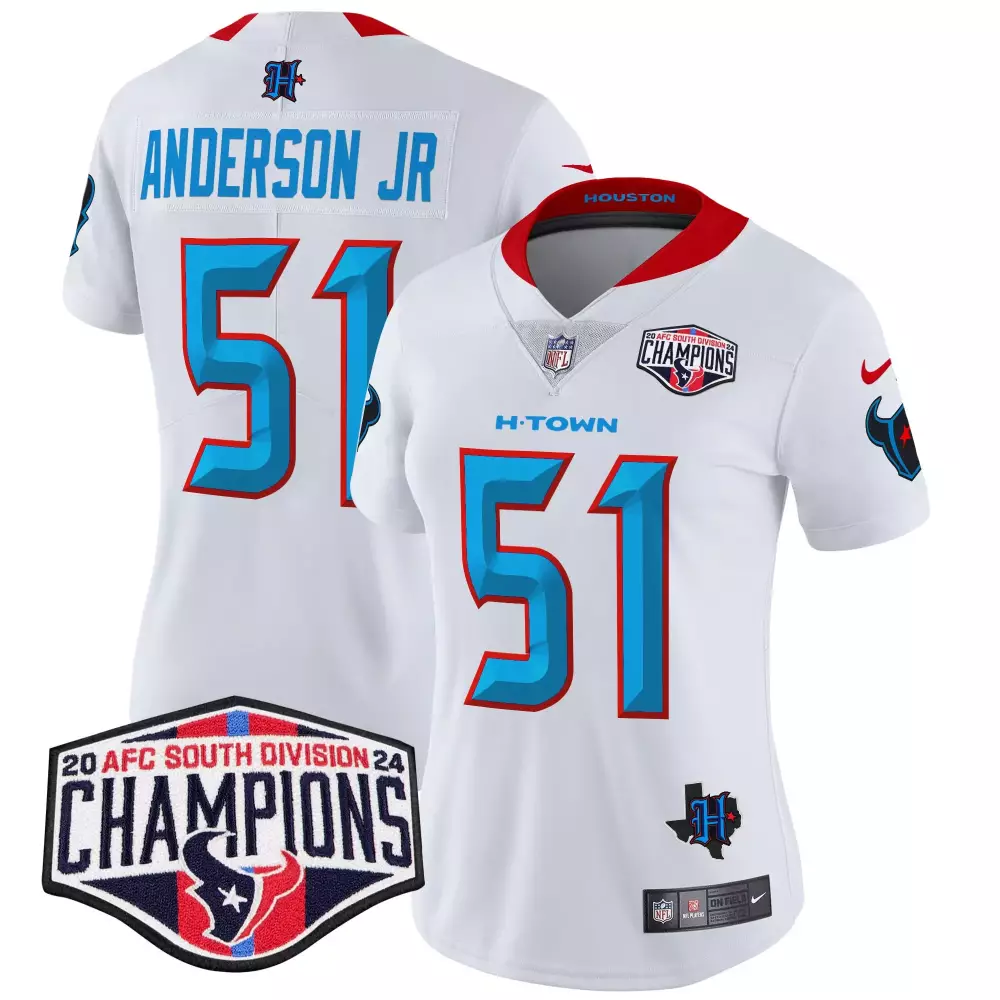 will anderson jr white mens houston texans mexico vapor limited jersey all stitched