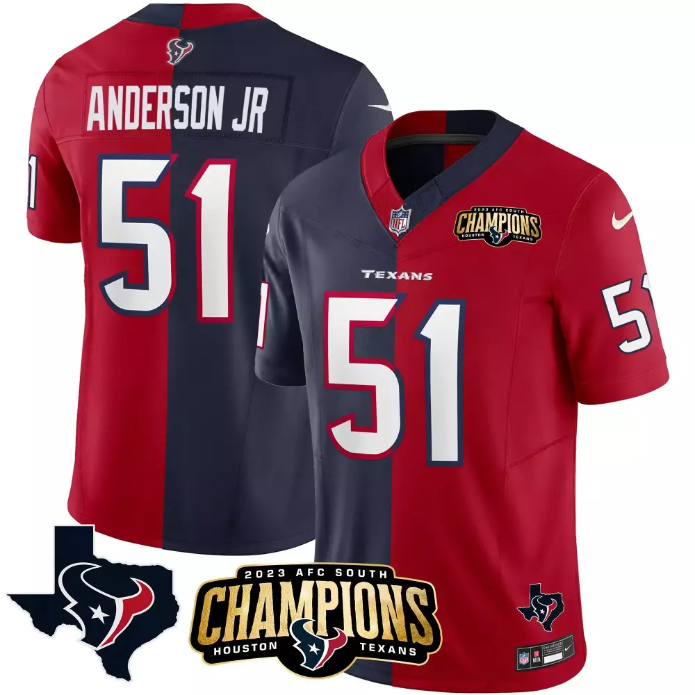 will anderson jr white womens houston texans gold trim vapor jersey all stitched