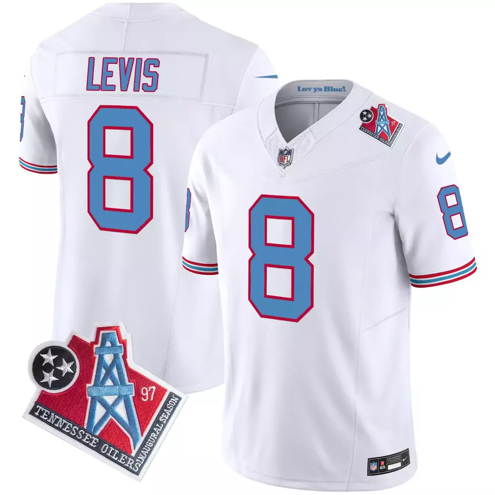 will levis split mens tennessee titans 1997 throwback limited vapor limited jersey all stitched