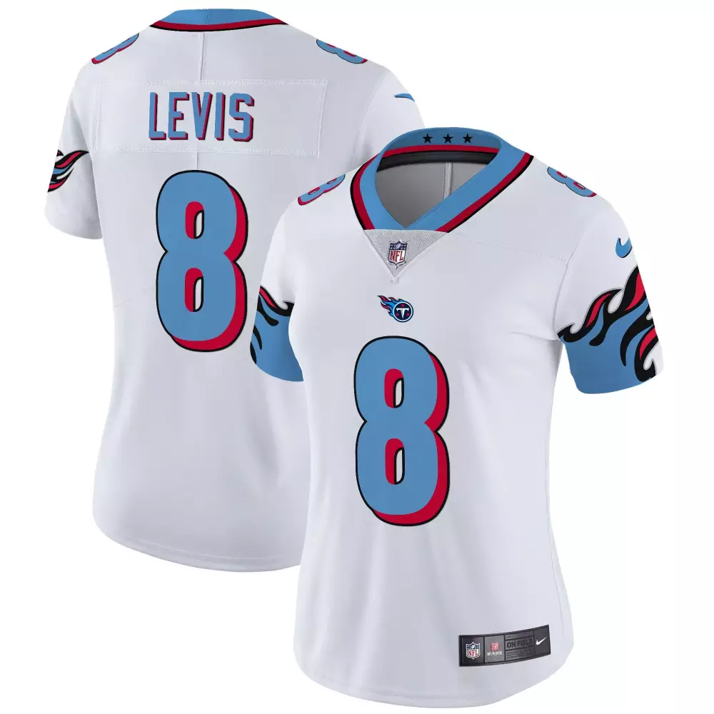 will levis white womens tennessee titans special vapor limited jersey all stitched