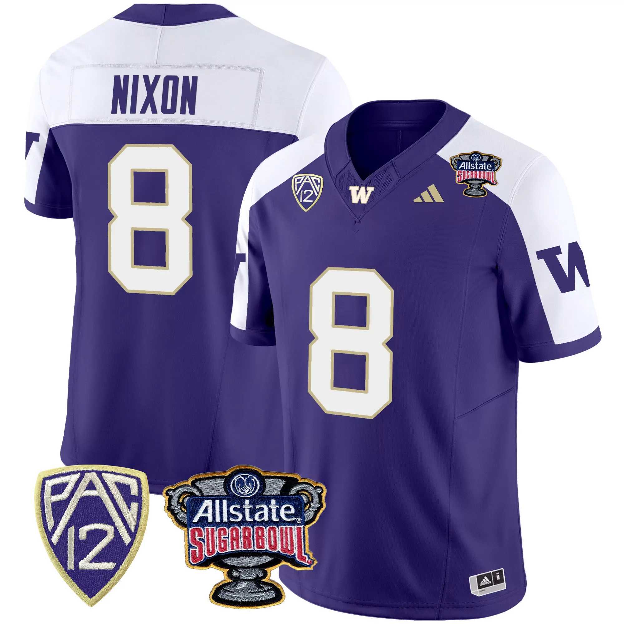 will nixon black mens washington huskies 2024 vapor limited jersey v3 all stitched