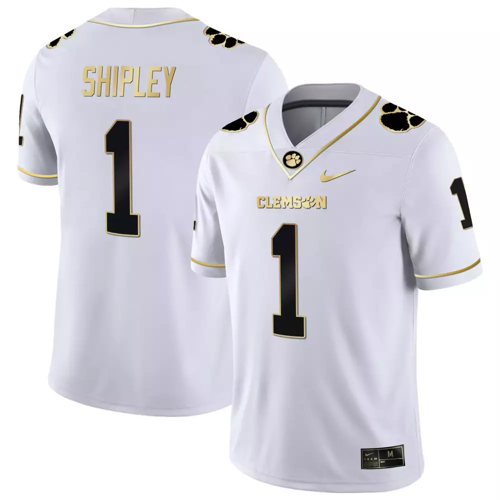 will shipley orange mens clemson tigers vapor limited jersey v2 all stitched