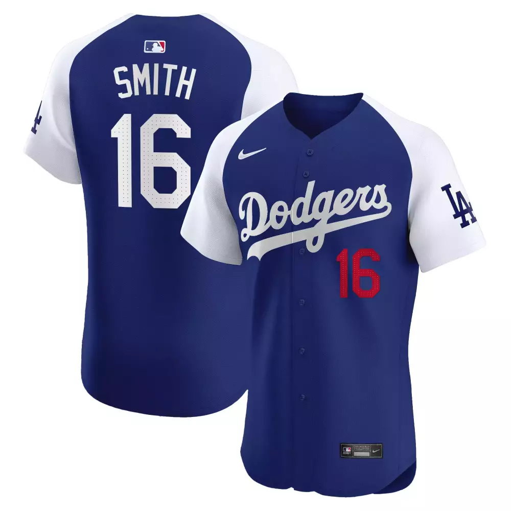 Will Smith Dodgers Premier Elite Jersey | Stitched Royal Edition | Fan Gear for Men, Women & Youth