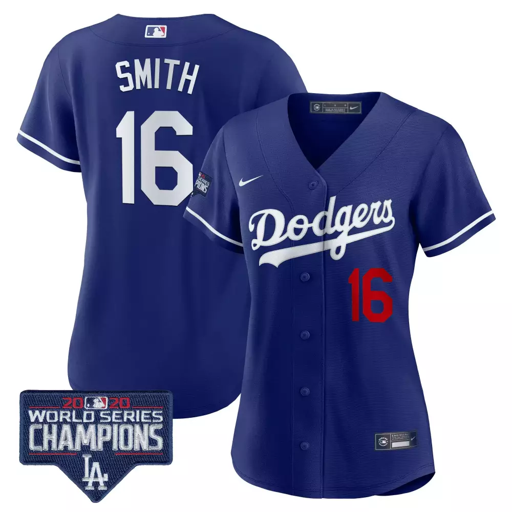 Will Smith Dodgers Women's Gold Trim Vapor Jersey | Premier Limited Edition | Fan Gear for Game Day | For Women
