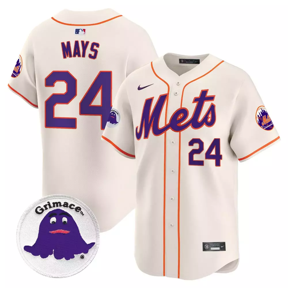 willie mays black womens new york mets queens graffiti vapor premier limited jersey all stitched
