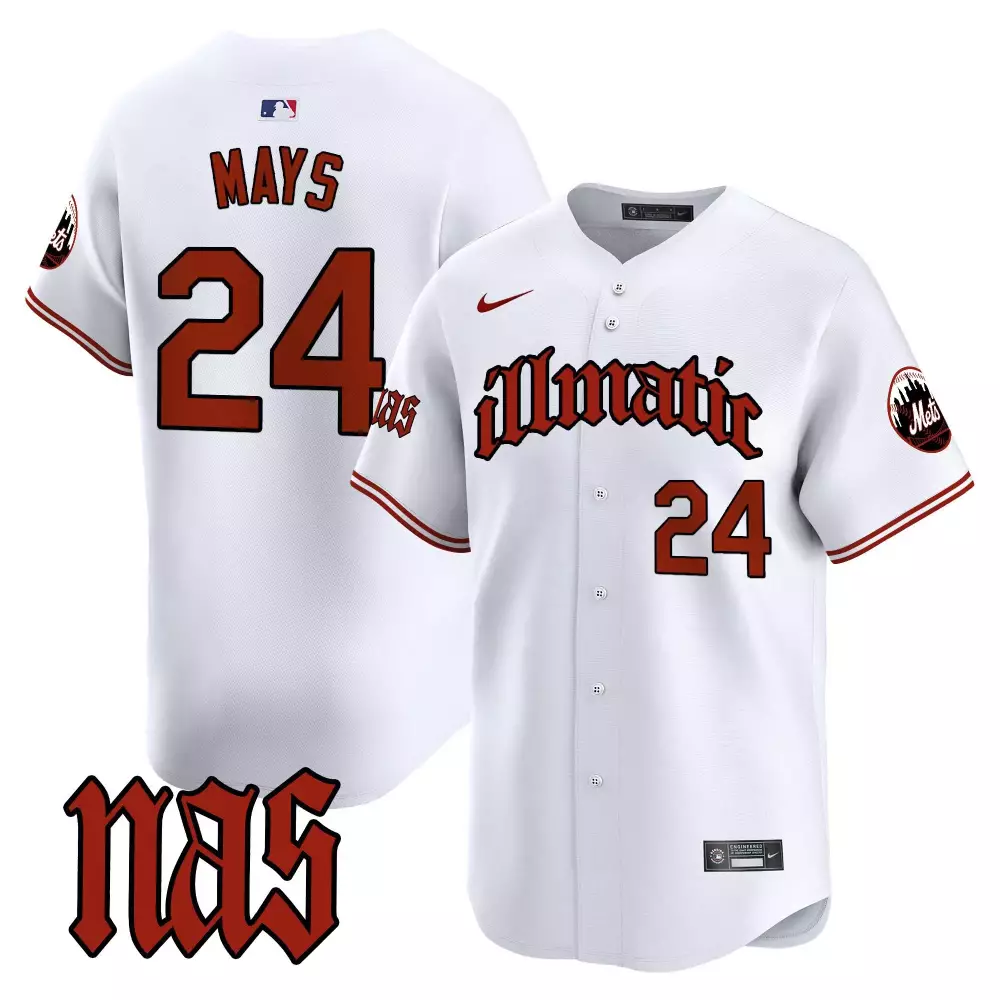 willie mays white mens new york mets grimace vapor premier limited jersey all stitched