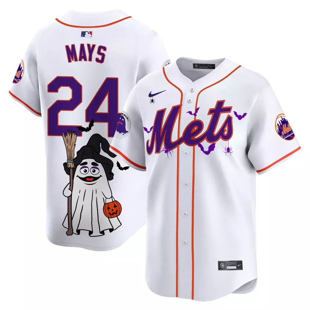 willie mays white mens new york mets the big apple vapor premier limited jersey all stitched
