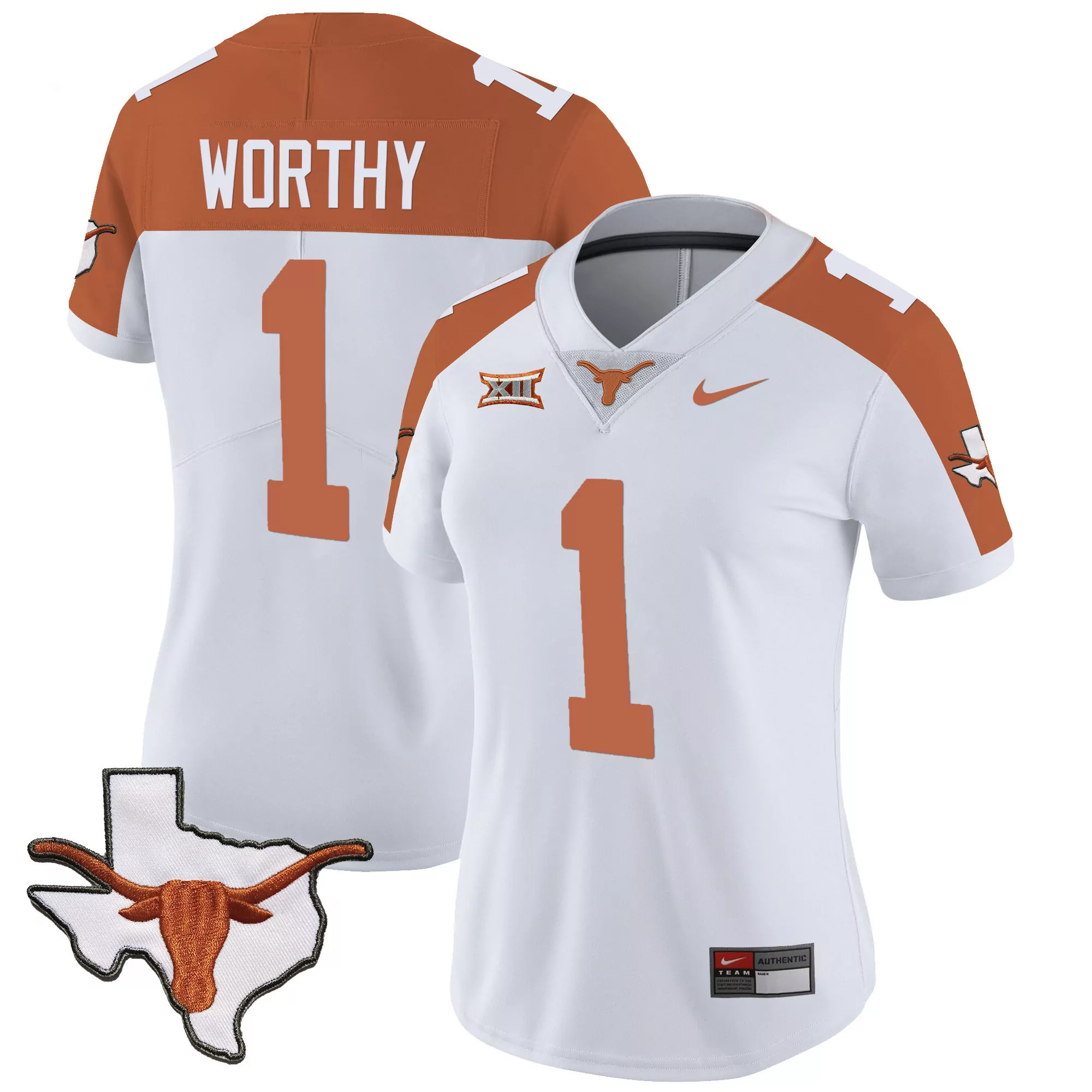 xavier worthy inverted womens texas longhorns vapor limited jersey all stitched