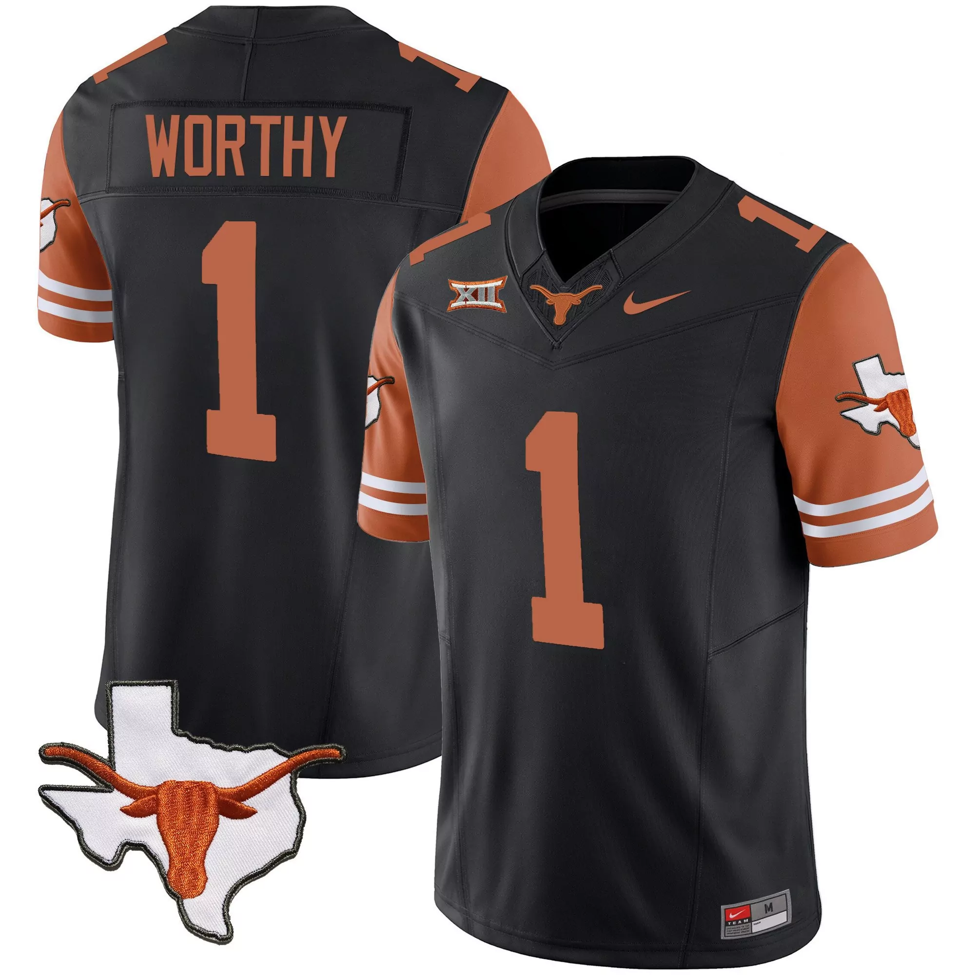 xavier worthy orange sleeves mens texas longhorns vapor limited jersey v2 all stitched