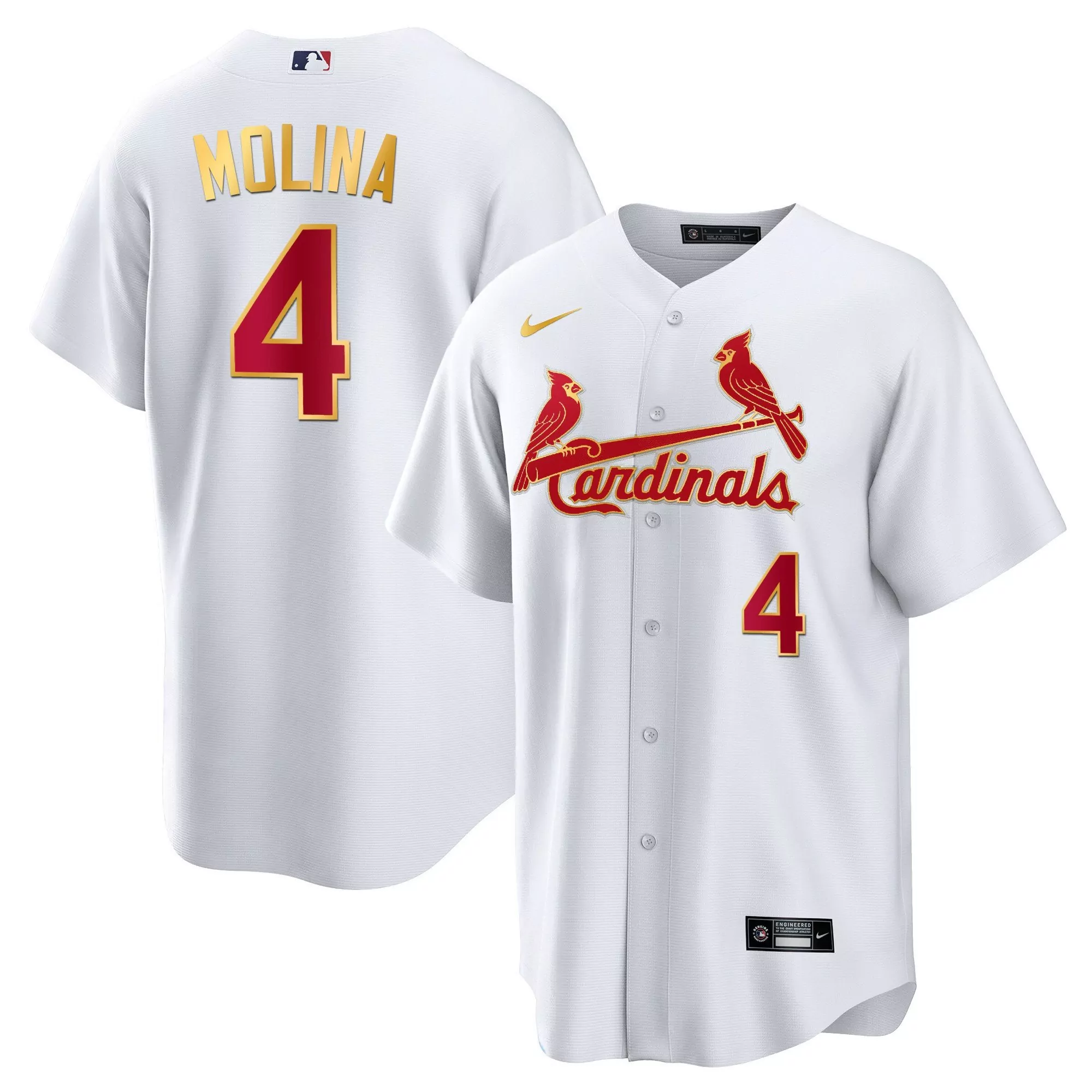 yadier molina red womens st louis cardinals mexico vapor premier limited jersey all stitched