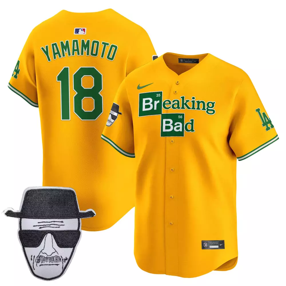 Yamamoto Fernando Valenzuela Memorial Patch Dodgers Black Gold Jersey | Limited Edition Vapor Premier | Fan Gear for Men, Women & Youth