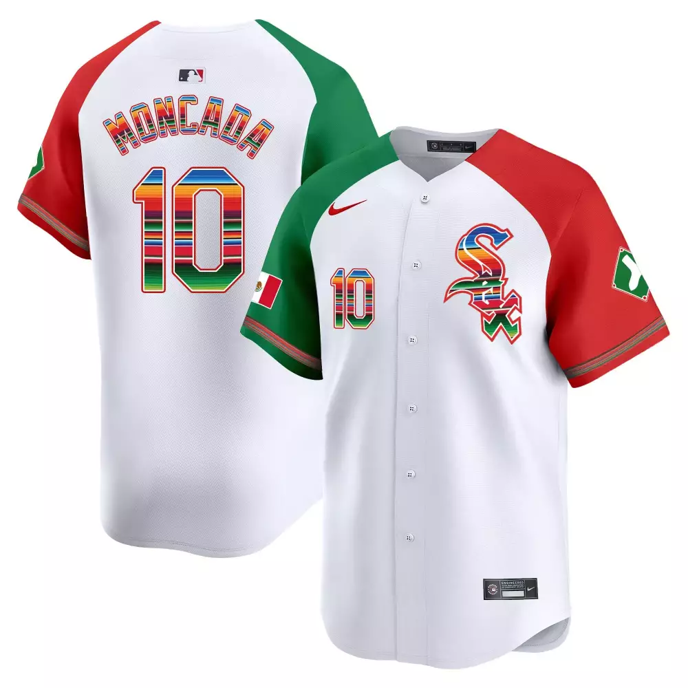 yoan moncada alternate mens chicago white sox mexico vapor premier limited jersey v2 all stitched