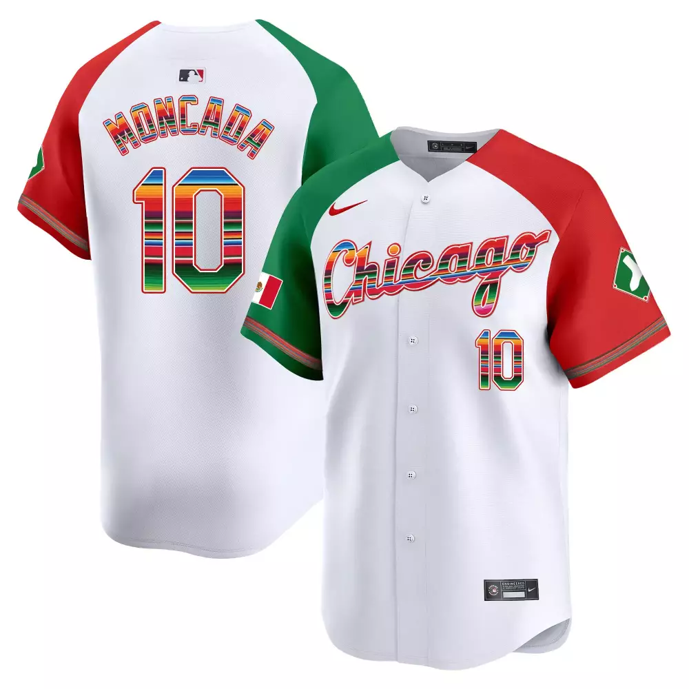 yoan moncada alternate mens chicago white sox mexico vapor premier limited jersey v2 all stitched
