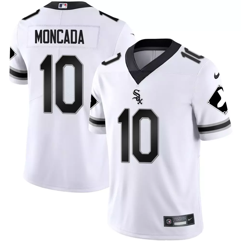 Yoan Moncada White Home Limited Player Jersey | Chicago White Sox | Fan Gear for Men, Women & Youth