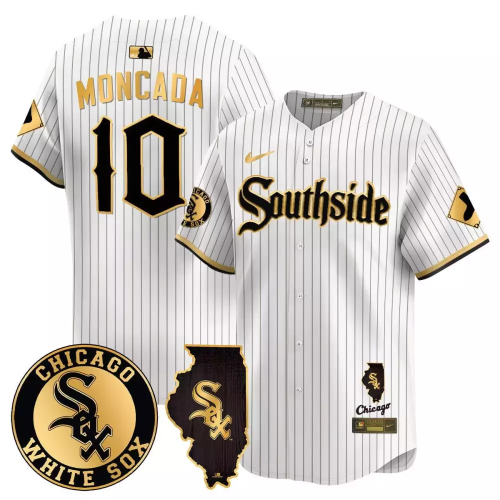 Yoan Moncada White Home Limited Player Jersey | Chicago White Sox | Fan Gear for Men, Women & Youth