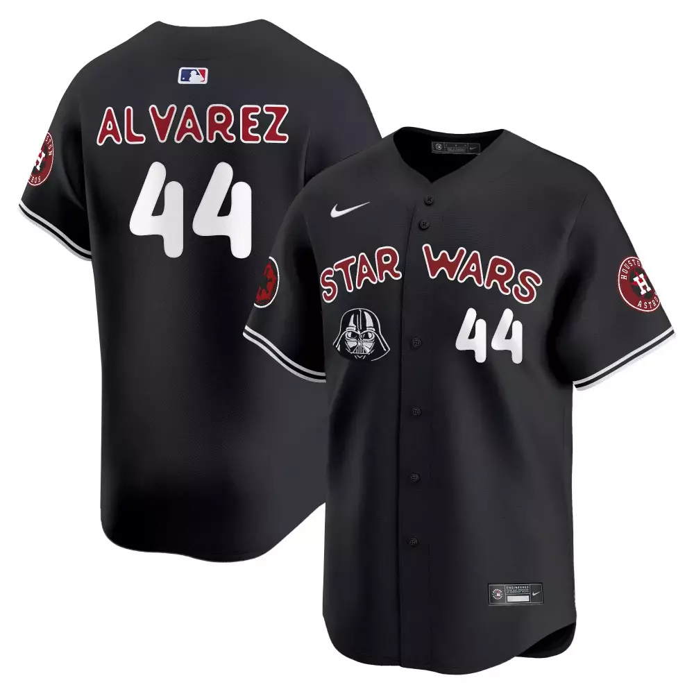 Yordan Alvarez Houston Astros SW Black Vapor Premier Limited Jersey | All Stitched Fan Gear | For Men, Women & Youth