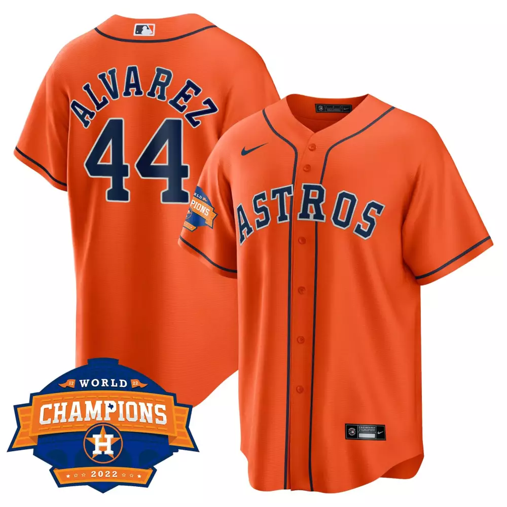 yordan alvarez cool base mens houston astros 2022 world series home player jersey white all stitched