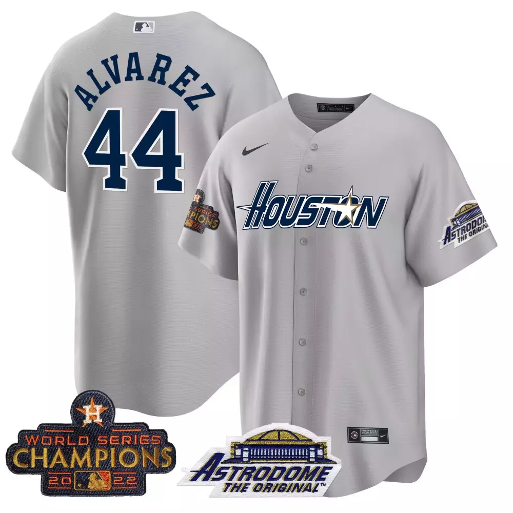 Yordan Alvarez Houston Astros 1999 Throwback 35th Astrodome Patch Vapor Premier Limited Jersey V2 | All Stitched | For Men, Women & Youth