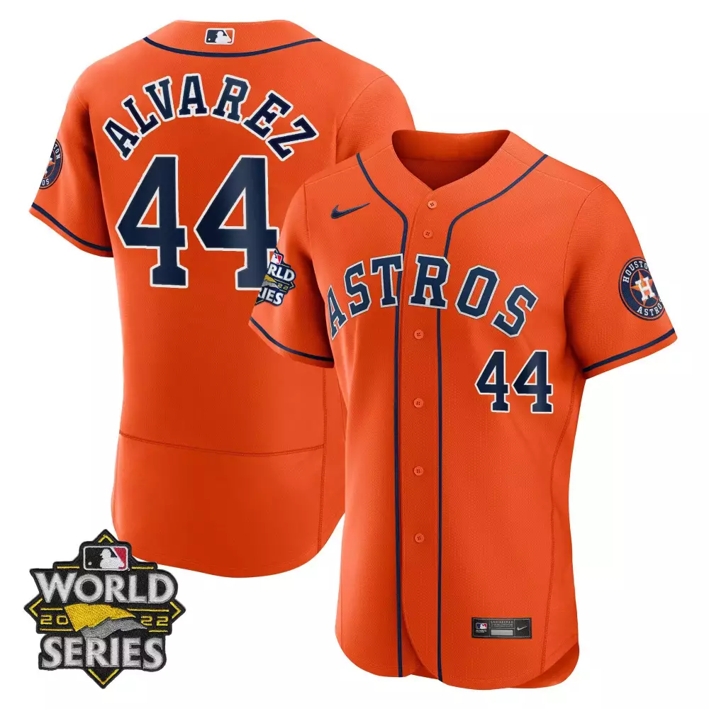 yordan alvarez flex base mens houston astros 2022 world series space city player jersey all stitched