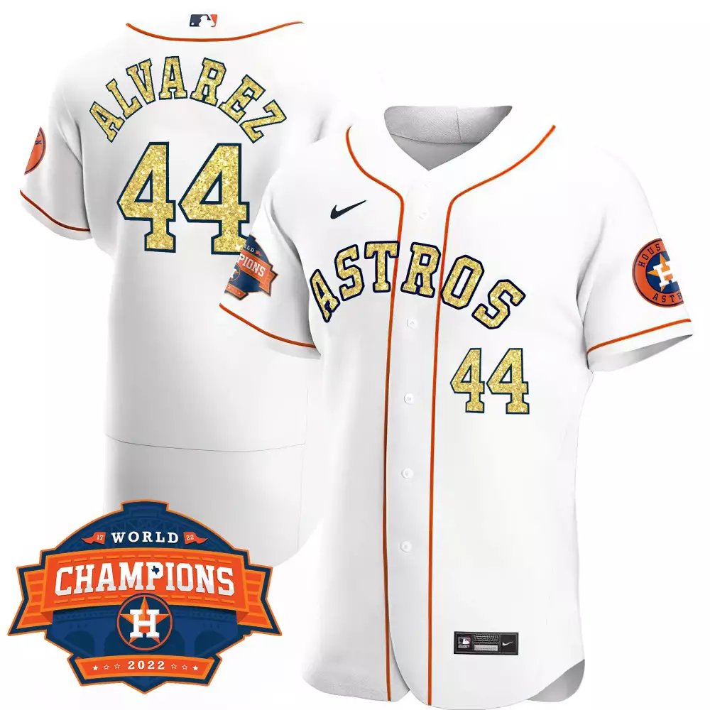 yordan alvarez flex base mens houston astros alternate navy 2022 champions limited player jersey all stitched