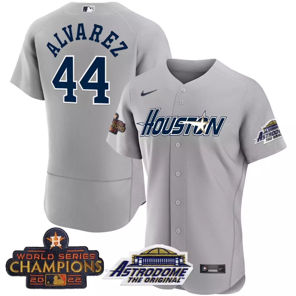 Yordan Alvarez Houston Astros 1999 Throwback 35th Astrodome Patch Vapor Premier Limited Jersey V2 | All Stitched | For Men, Women & Youth