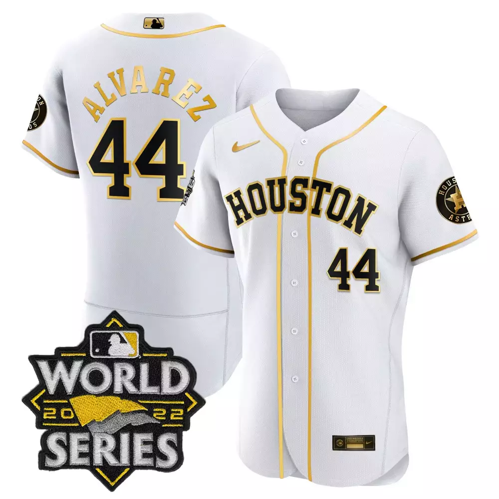 Yordan Alvarez Houston Astros World Series Limited Jersey | Flex White Style | Stitched Fan Gear | For Men, Women & Youth