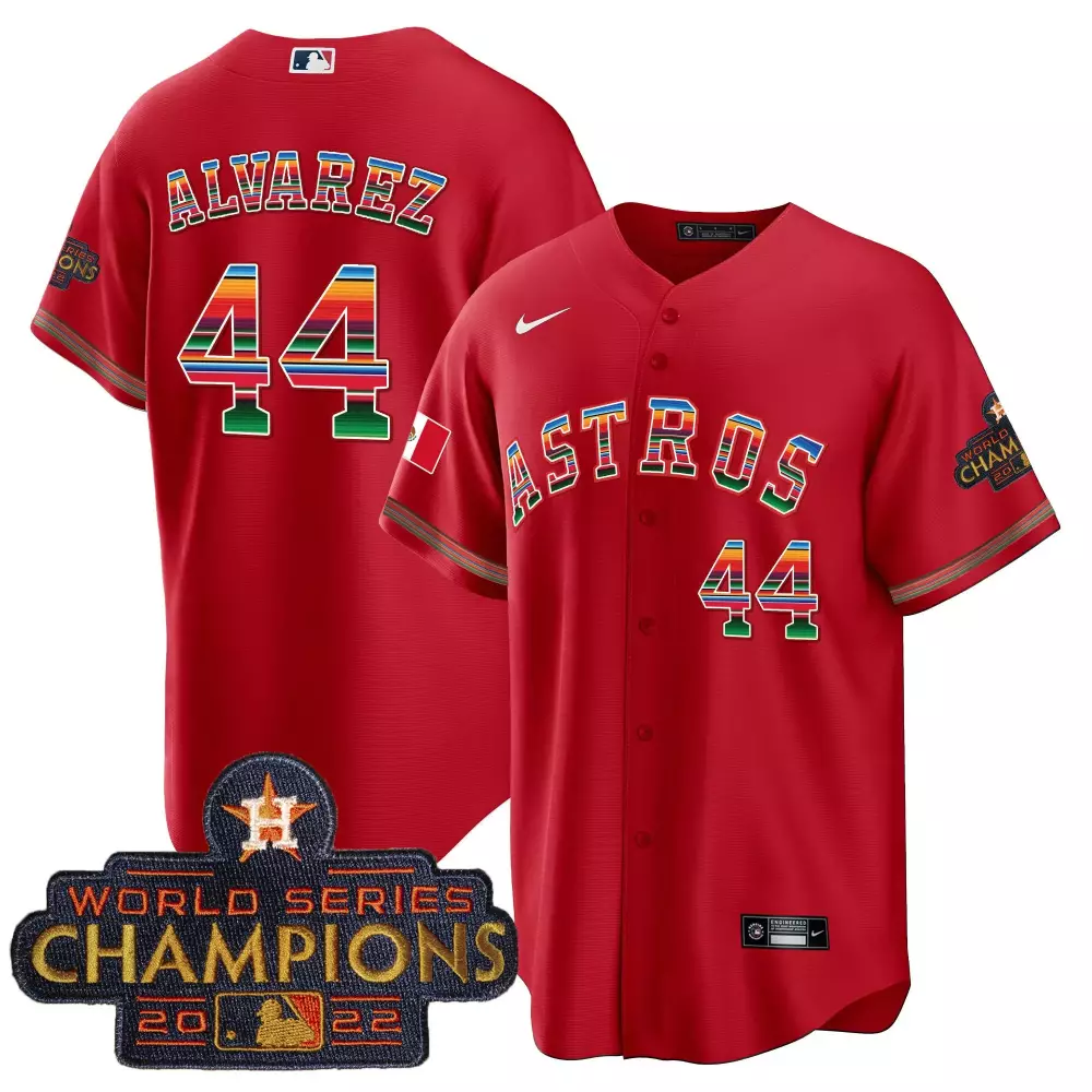 yordan alvarez red womens houston astros mexico baseball limited jersey all stitched