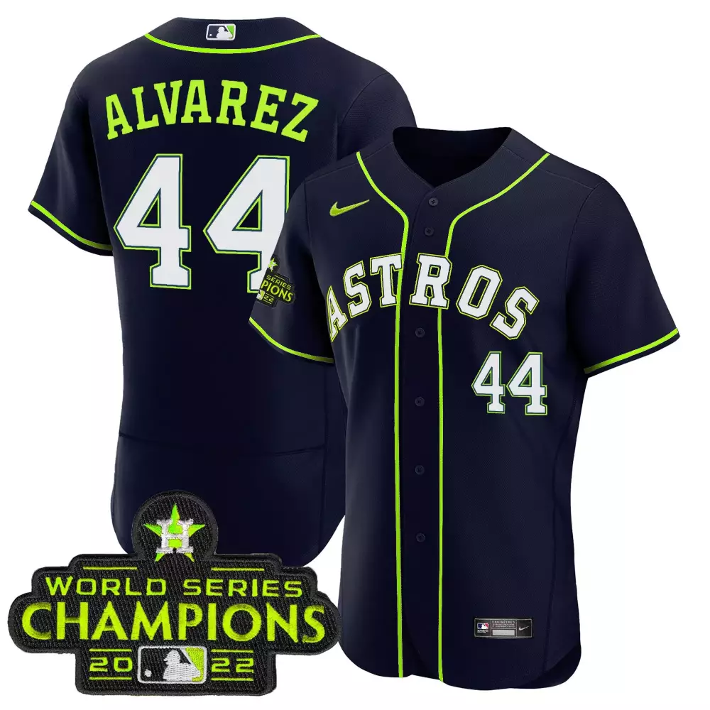 yordan alvarez youth houston astros flex base fan made jersey all stitched