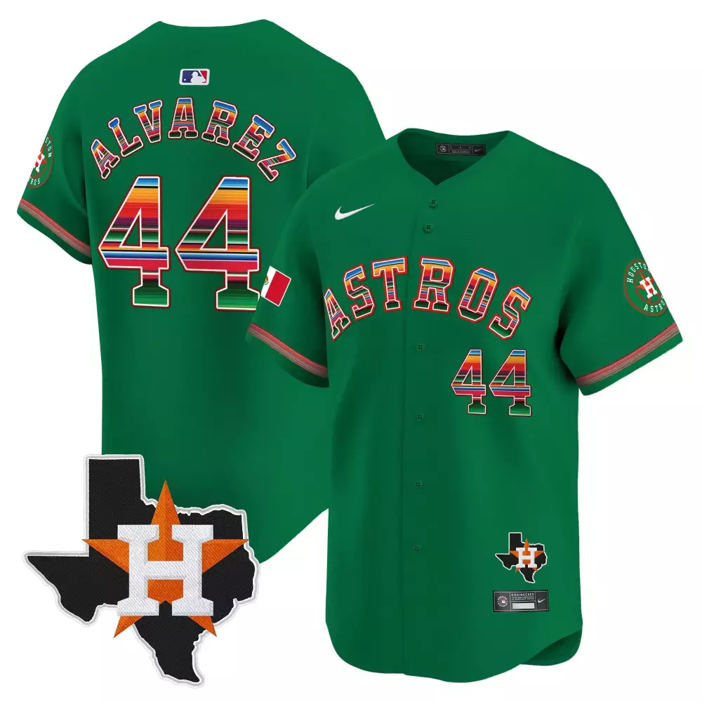 yordan lvarez green womens houston astros mexico traditional style vapor premier limited jersey all stitched