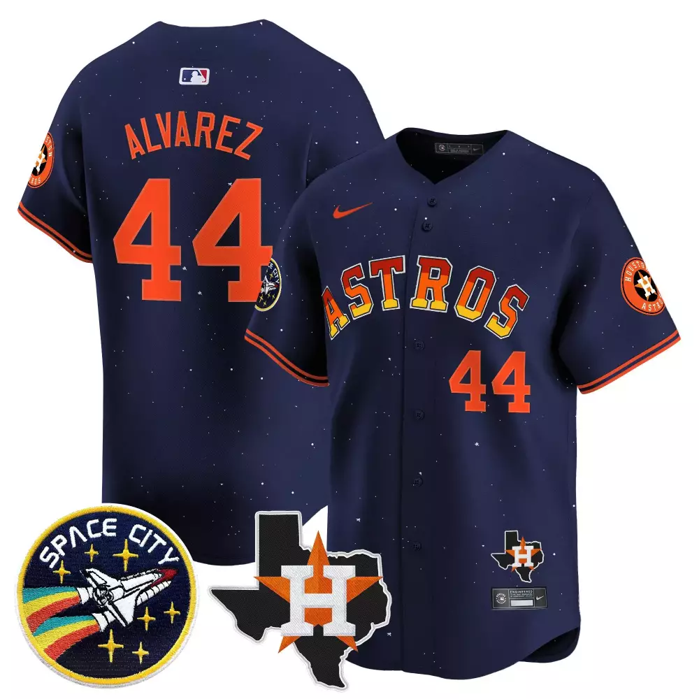 Yordan Alvarez Houston Astros 2025 Rainbow Guts Green Men's Limited Jersey | Vapor Premier All Stitched | For Men, Women & Youth
