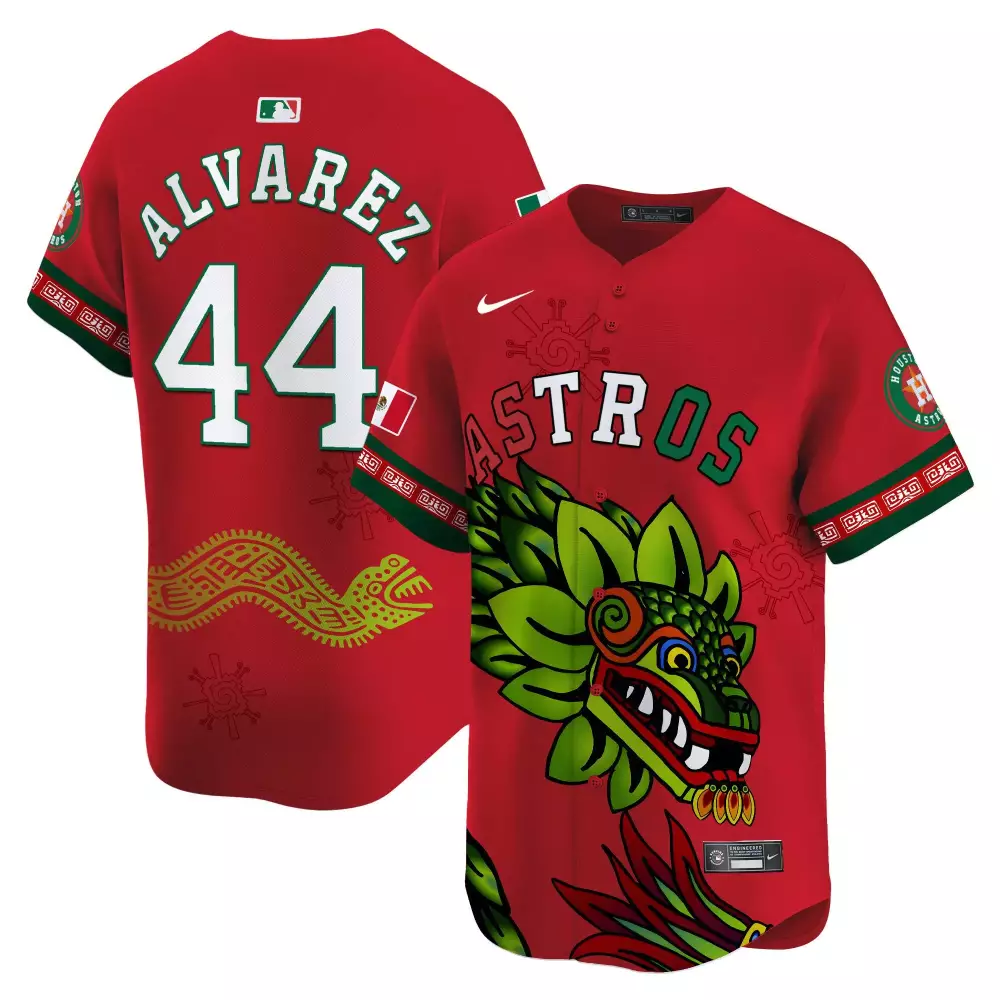 Yordan Alvarez Houston Astros 2025 Paisley Sugar Skull Green Limited Jersey | Vapor Premier Fan Gear | For Men, Women & Youth