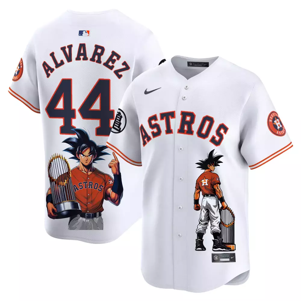 yordan lvarez white mens houston astros aztec warrior skull vapor premier limited jersey v2 printed