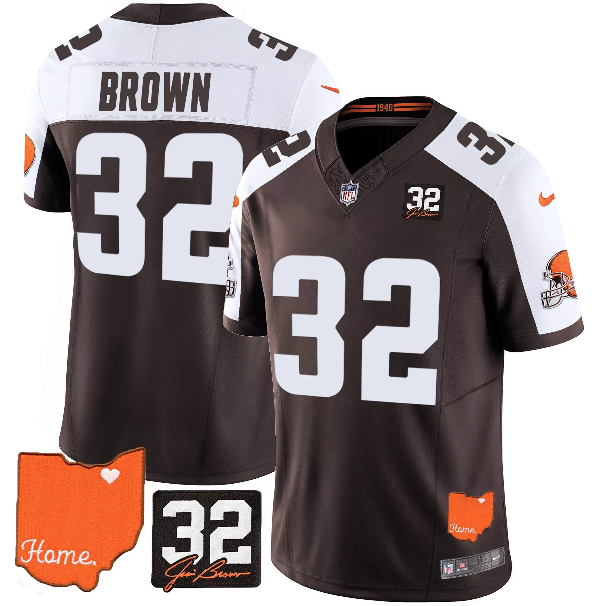 white youth joe flacco cleveland browns vapor jersey all stitched